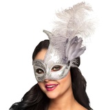 Boland Venezianische Augenmaske, Accessoire, Kostüm, Karneval, Mottoparty, Halloween, Maskenball