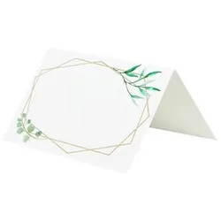 10 geometrische Hochzeits-Tischkarten