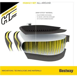 BESTWAY Hydro-Force SUP Allround Board-Set HuaKa'i 305 x 84 x 15 cm