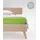 FLEURESSE Colours 009100 Mako-Satin 90 x 200 cm apfelgrün