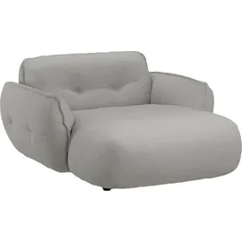 BeType Chaiselongue Couch Polyester 2-Sitzer Grau