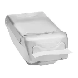 KATRIN Resta Napkin Dispenser Serviettenspender 962045 , Farbe: hellgrau / transparent