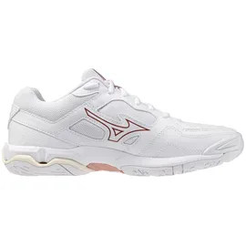 Mizuno Wave Phantom 3 Handballschuhe Damen - white/rose elegance/lava falls 40.5