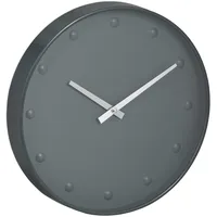 Relaxdays Wanduhr, moderne Uhr, Stunden- & Minutenzeiger, Ø 30