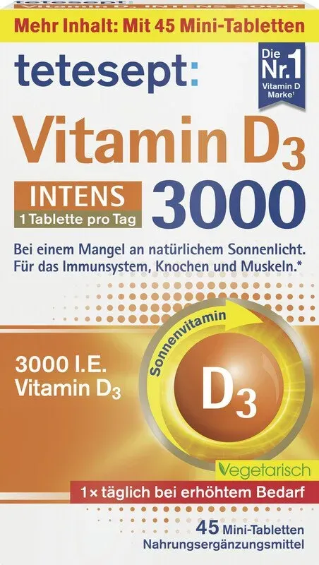 tetesept: Vitamin D3 Intens