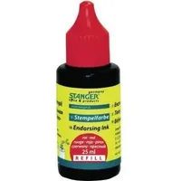 Stanger Stempelfarbe 25 ml rot