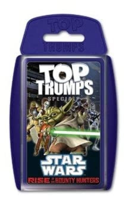 Winning Moves 61120 Top Trumps - Star Wars Rise of the Bounty Hunters, Trumpfspiel