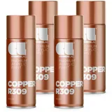 COSMOS LAC Sprühlack Sprühdose - 400ml - Sprühfarbe für den DIY-Bereich, geeignet für alle Oberflächen - Lackspray (4, Kupfer)