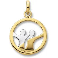 Sternzeichenanhänger ONE ELEMENT "Sternzeichen Anhänger aus 333 Gelbgold", gold, Schmuckanhänger, Damen, Zwilling, Steinbock, Gelbgold 333 Gold, Gelbgold 333, Gold, das perfekte Geburtstagsgeschenk für Frau und Mann