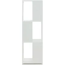 [en.casa] Drehbares Bücherregal Fjelmarirg 109x34x34 cm Weiss 34 x 109 cm)