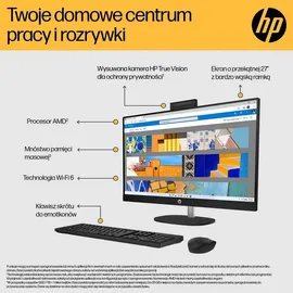 HP All in One-PC AMD Ryzen 5 7520U 2,0 GHz 16 GB RAM 512 GB SSD Windows 11 Home