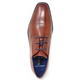 Bugatti Herren Businessschuhe, Männer Business Schnürer,Anzugschuhe,Derby schnürung,Office,büro,Freizeit,Schnuerschuhe,Cognac (6300),45 EU / 10 UK