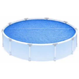 Happy People Solarabdeckplane Blau Ø360 cm