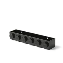 nhg gmbh LEGO® Bücherregal Schwarz