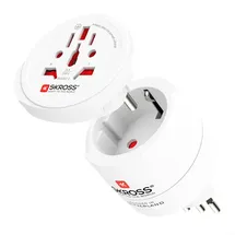 SKROSS Combo World to Switzerland Adapter-Set Stromversorgung Reisesteckeradapter