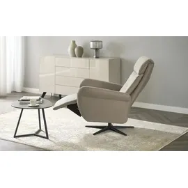 Wohnwert Funktionssessel Maxima Mikrofaser 87 x 120 x 97 cm Beige elektrisch