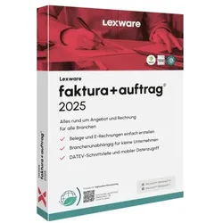 Lexware Software »faktura+auftrag 2025« 365 Tage