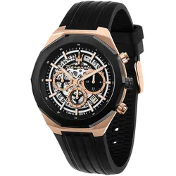 Maserati R8871642003 Herrenuhr Stile Chronograph Schwarz/Roségoldfarben