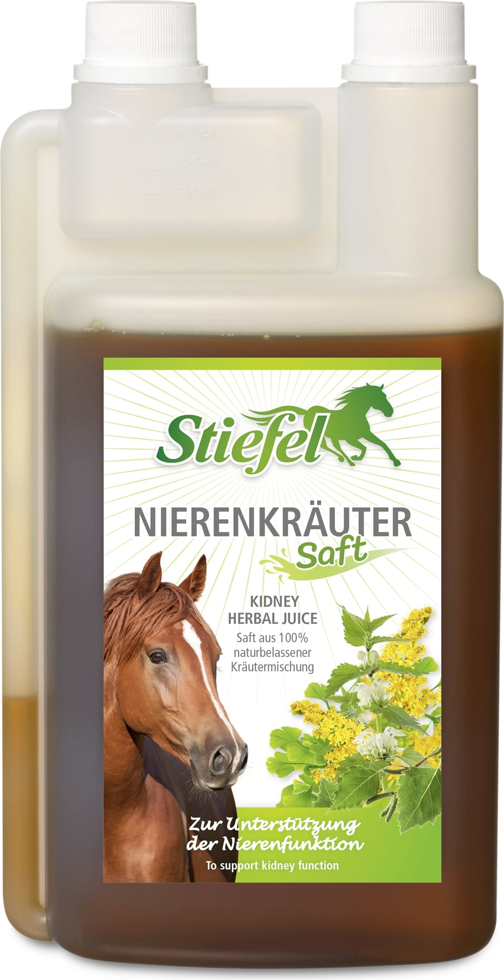 Stiefel Nierenkräutersaft Pferd Nahrungsergänzung Nieren