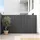 neu.haus Sichtschutzmatte PVC 200 x 300 cm Grau
