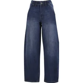 URBAN CLASSICS Tapered Baggy Jeans New Dark Blue Washed 27