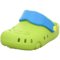 Superfit Splash C Slipper, Hellgrün Türkis 7500, 33 EU