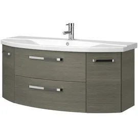 Sconto Waschtischkombination 120,5 x 53,7 x 48,0 cm Grau