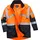 PORTWEST atmungsaktive Warnschutzjacke, wasserabweisend, 40+ UPF Orange XL