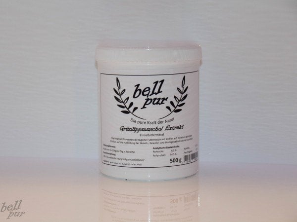 Bell Pur Grünlippmuschel Extrakt 250g Nahrungsergänzung für Hunde