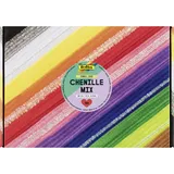 Folia Chenille Mix Jumbo Pfeifenputzer 700 Stück 30 cm Ø 4-8 mm mehrfarbig