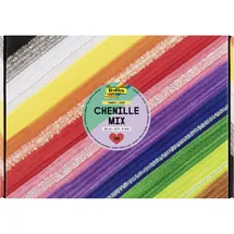 Folia Chenille Mix Jumbo Pfeifenputzer 700 Stück 30 cm Ø 4-8 mm mehrfarbig