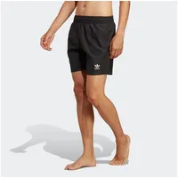 Adidas Originals Essentials Solid Badeshorts Black / White S