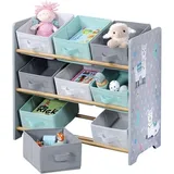 KESPER Kinderregal Alpaka 65 x 60 x 30 cm Kiefer mehrfarbig