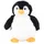 Uni-Toys - Pinguin mit Glitzeraugen - superweich - 22 cm (Höhe) - Plüsch-Vogel - Plüschtier, Kuscheltier