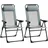 Outsunny Klappstuhl 62 x 70 x 109 cm grau 2 St.