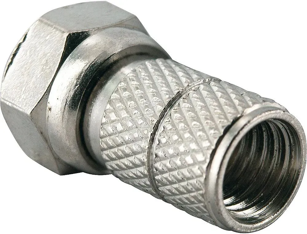 F-Stecker: 6,5mm 10-er Set SCHWAIGER