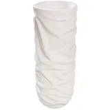 Gilde Übertopf CRUSH Übertopf XXL - creme - Magnesia - Höhe 90cm - Indoor Topf (1x Übertopf XXL, Übertopf - Blumengefäß), Blumenkübel - Blumentopf - Pflanztopf - Pflanzkübel