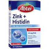 Abtei Zink+Histidin Tabletten titandioxidfrei