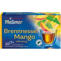 Meßmer Brennnessel-Mango Teebeutel 20 x 1,75 g