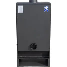 Teba TKS 15 Stahl Schwarz/Abdeckplatte Glas