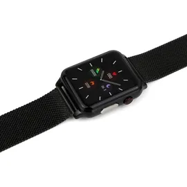 HEYRO FIT 21 BT 40 mm Metallgehäuse schwarz Metallarmband schwarz M/L