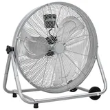 vidaXL Trommelventilator Mit Rad 73 x 42 x 70 cm Aluminium