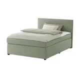 deinbett Boxspringbett ¦ grün ¦ Maße (cm): B: 127 H: 104