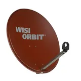 Wisi Offset-Antenne 60cm, rotbraun