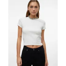 Vero Moda VMCHLOE SS Short Top Weiß M