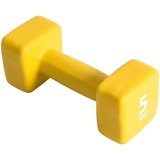 Pure2Improve Neoprenbeschichtete Hantel 5kg - Yellow - 5 kg