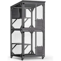 Wiltec Freilaufgehege Katzen 74 x 78 x 180 cm