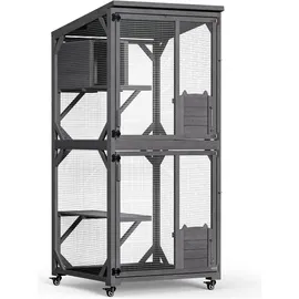 Wiltec Freilaufgehege Katzen 74 x 78 x 180 cm