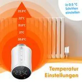 Kesser Heizkörperthermostat 6 St. Weiß