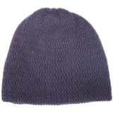Tumelo Kaschmir Mütze, edle Cashmere Beanie Strickmütze Schwarz 